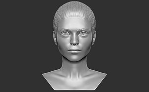 3D Bust Woman Printing - TurboSquid 1656698