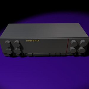 free marantz amplifier 3d model