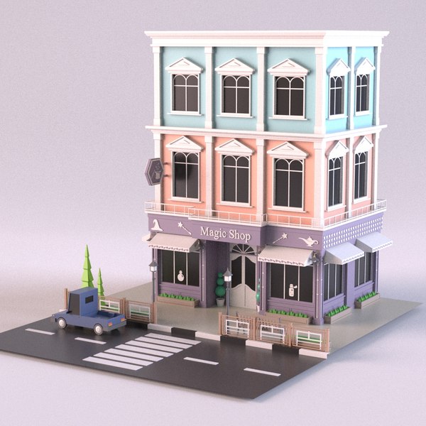 Ice cream shop 01 3D model - TurboSquid 1662287