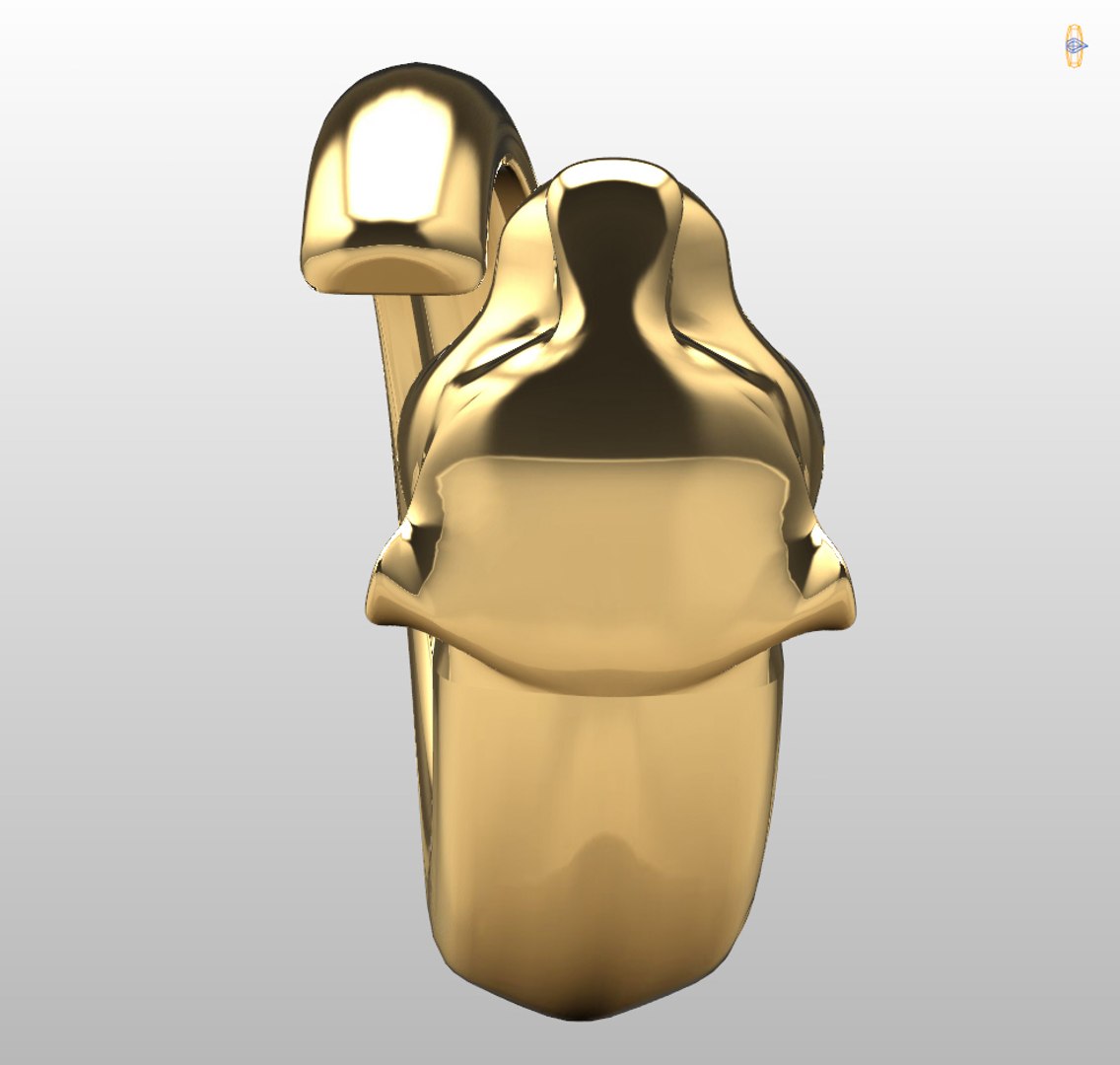 Ring Gold Gem 3dm