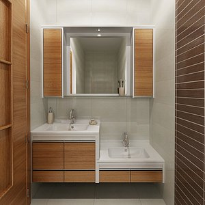 Sink handicapped vanity
