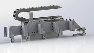 3D feeding conveying rotating module