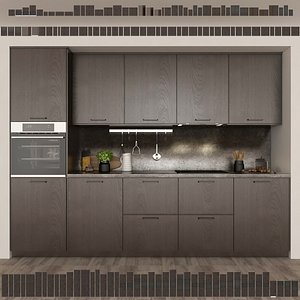 kitchen method ikea ekestad 3D model