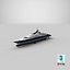 3D vanitas yacht dynamic simulation