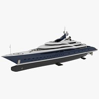Vanitas 123m Luxury Yacht Dynamic Simulation