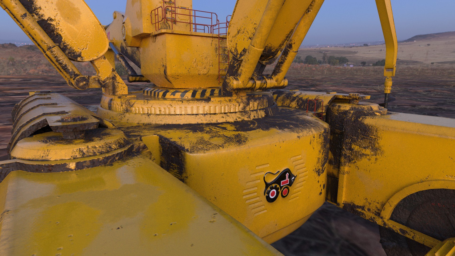 Futuristic Construction Machine 3D - TurboSquid 1369943