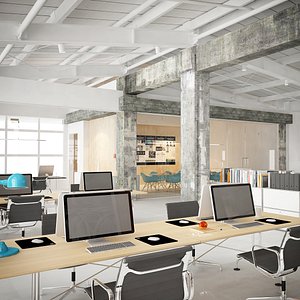 Industrial Office interior