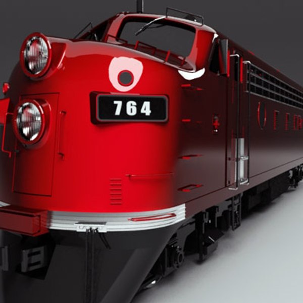 3ds Locomotive Emd F7