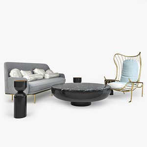 3d furniture set se london2