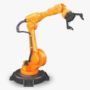 3D robotic arm manipulator model
