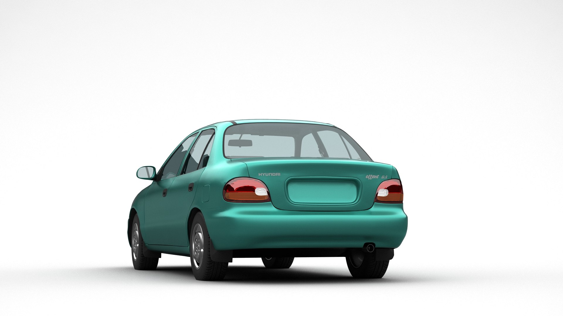 3D Hyundai Accent 1996 Model - TurboSquid 2010460