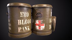 BloodBank drum 3D model
