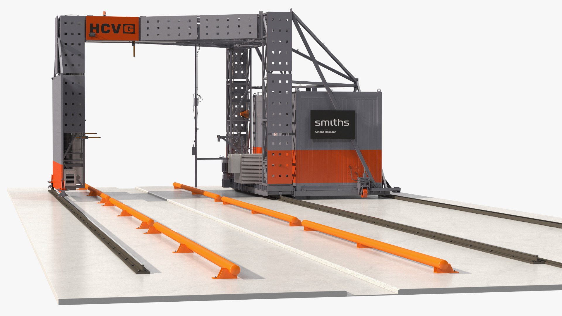 Smiths Detection Freight Scanner HCVG 3D model preview