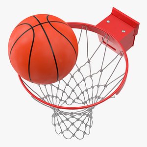 basketball bounces ring ball hoop model
