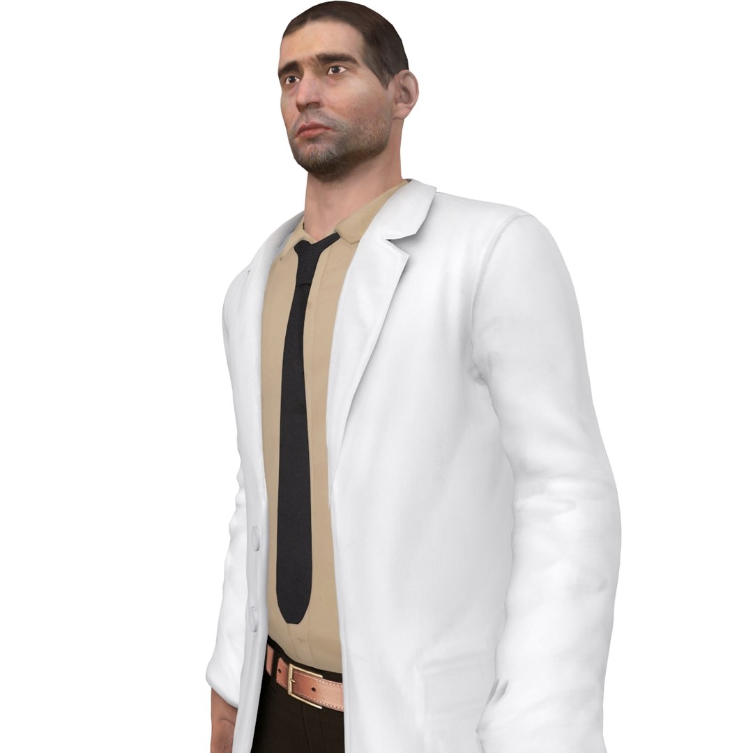 3d Doctor Rigged 2