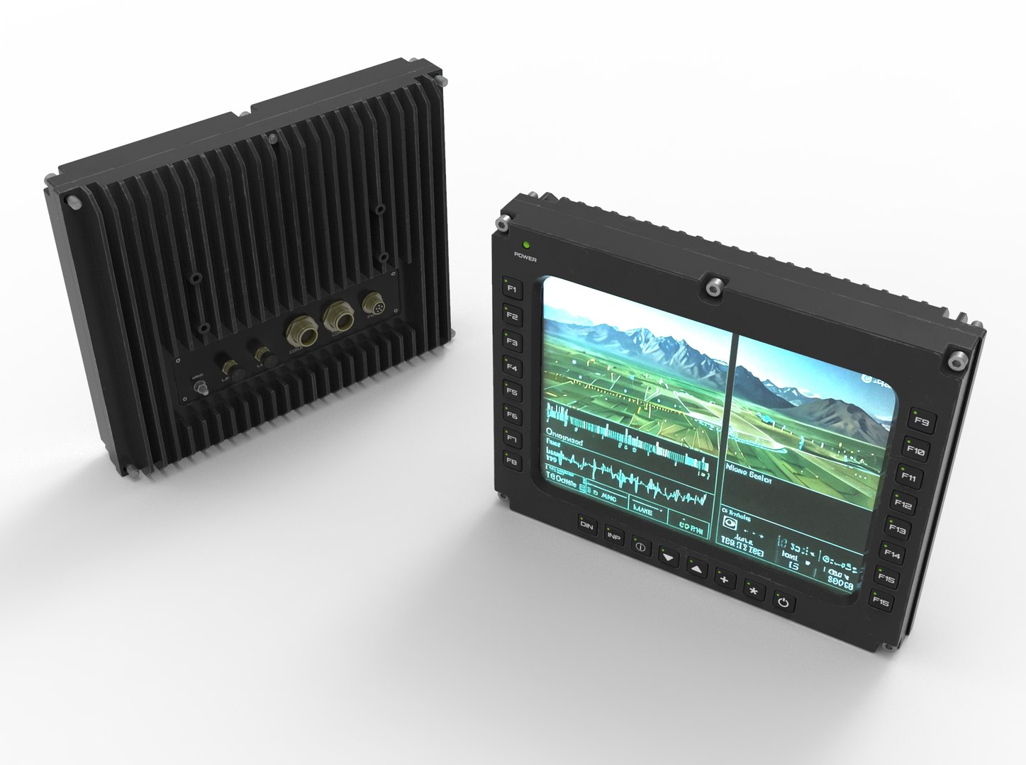 3D Military Rugged Display Model - TurboSquid 2449177