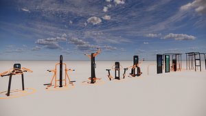 solar-powered fitness equipment-A6