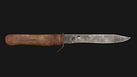 Knife 3D Model