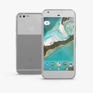 3D google pixel xl phone model