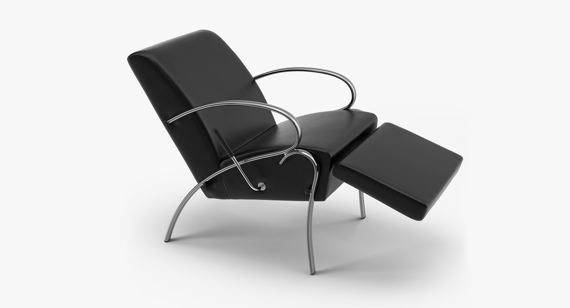 Recliner Armchair 3D Model 3D model preview