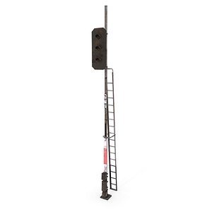 3D railway traffic light