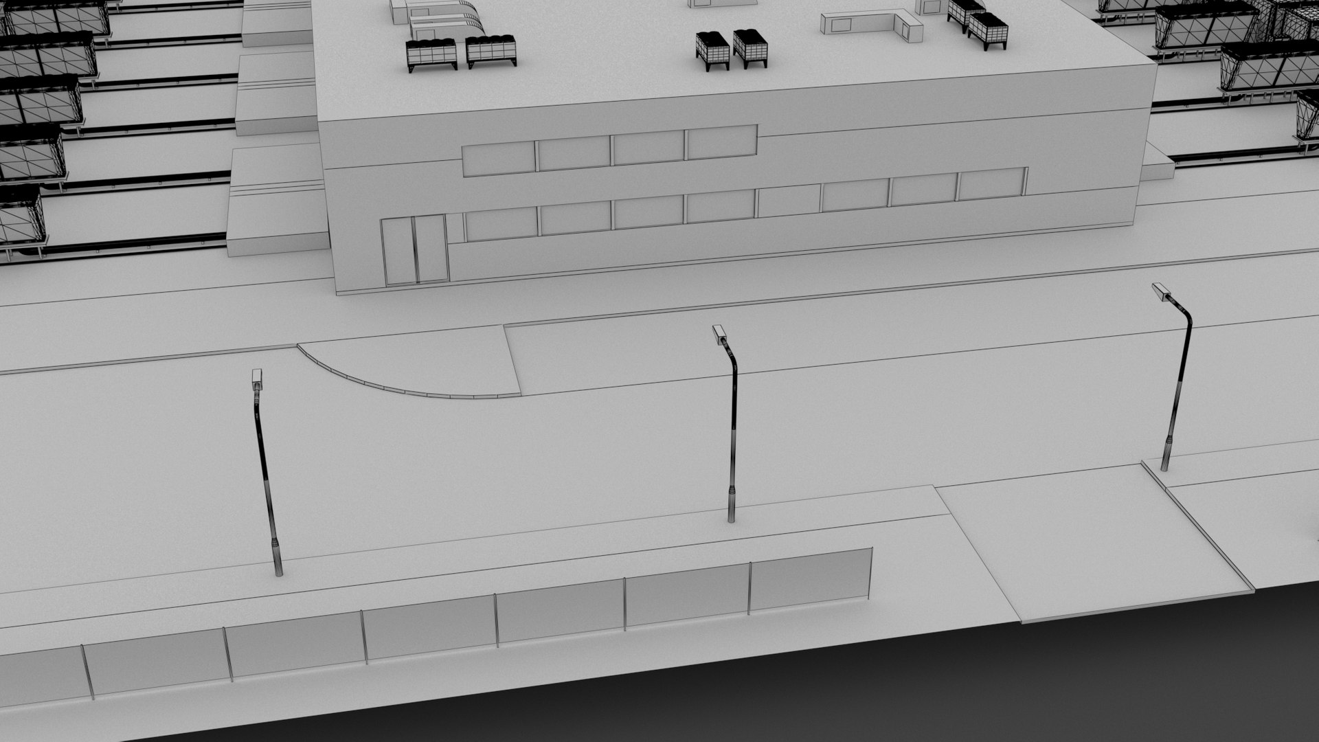 3D Data Center Building - TurboSquid 2294971