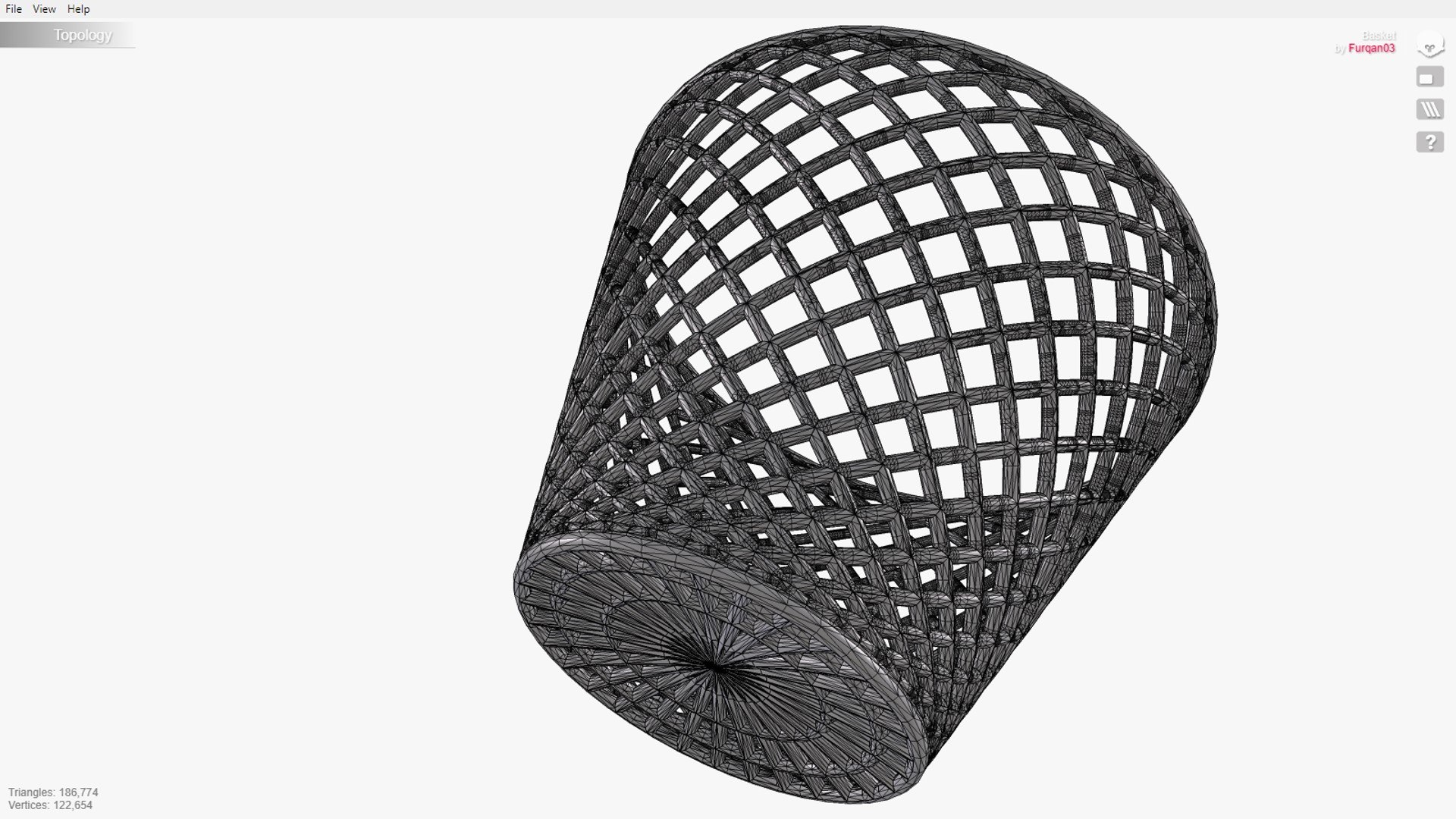 3D model Basket https://p.turbosquid.com/ts-thumb/tu/HP3BVr/hR/wireframe/jpg/1693245981/1920x1080/fit_q87/bab6c9b1057078891415a6d1e676ab371f557034/wireframe.jpg