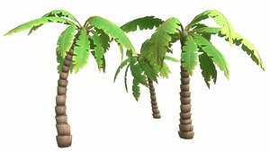 Cartoon Palm Tree