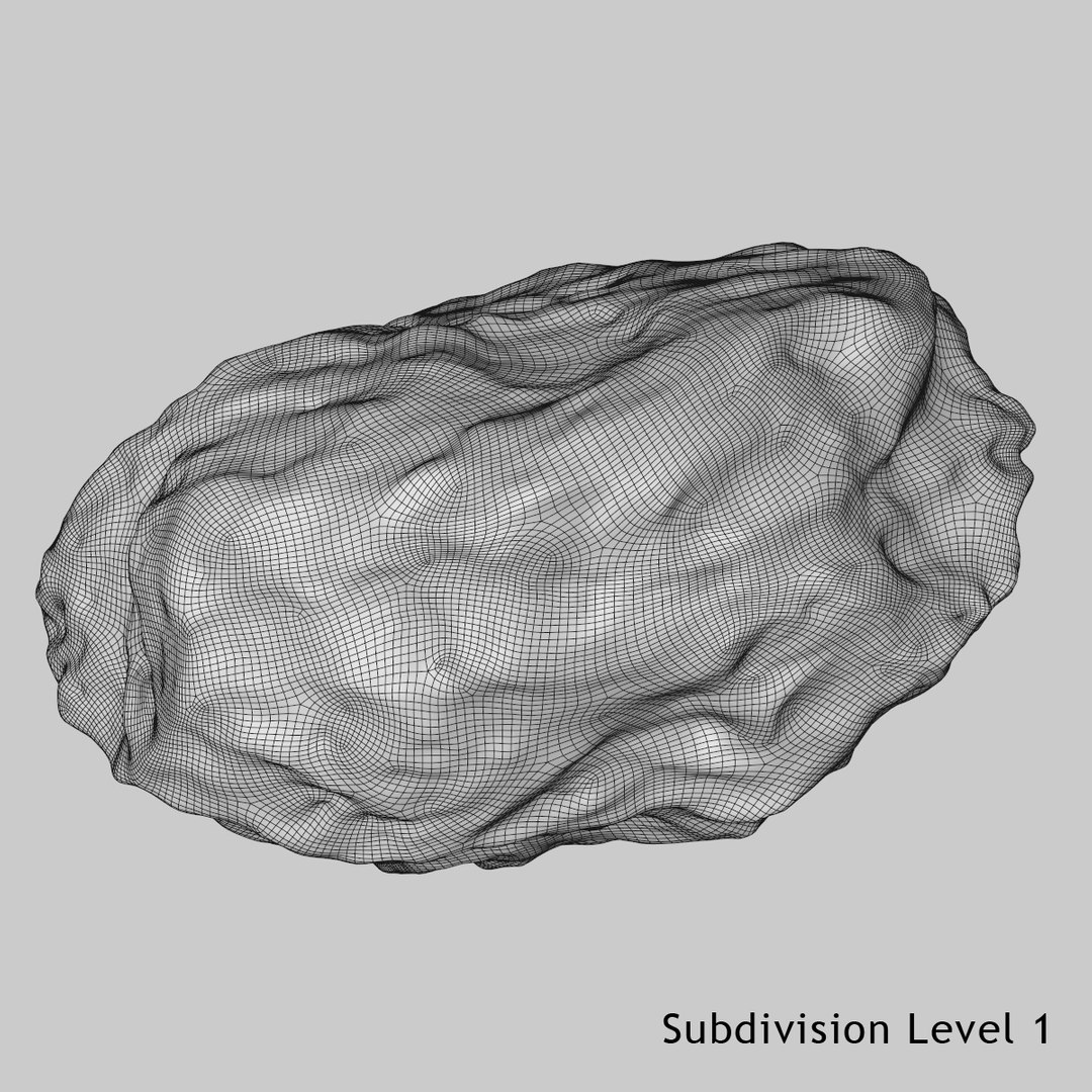 3d Model Asteroid Meteoroid Rock