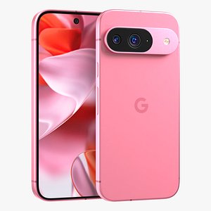 Google Pixel 9 Peony 3D model