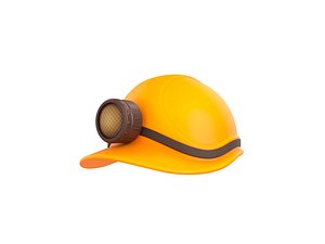 3D Miner Helmet