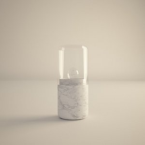 3D model pill table lamp