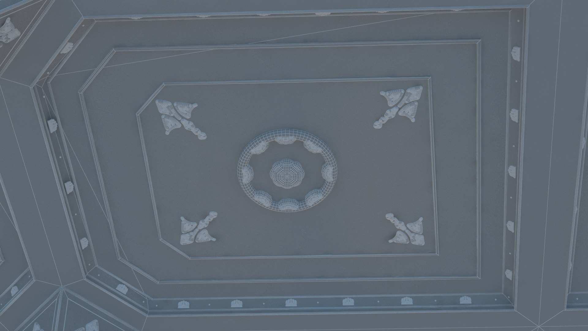 Theatre Ceiling 3D - TurboSquid 2040228