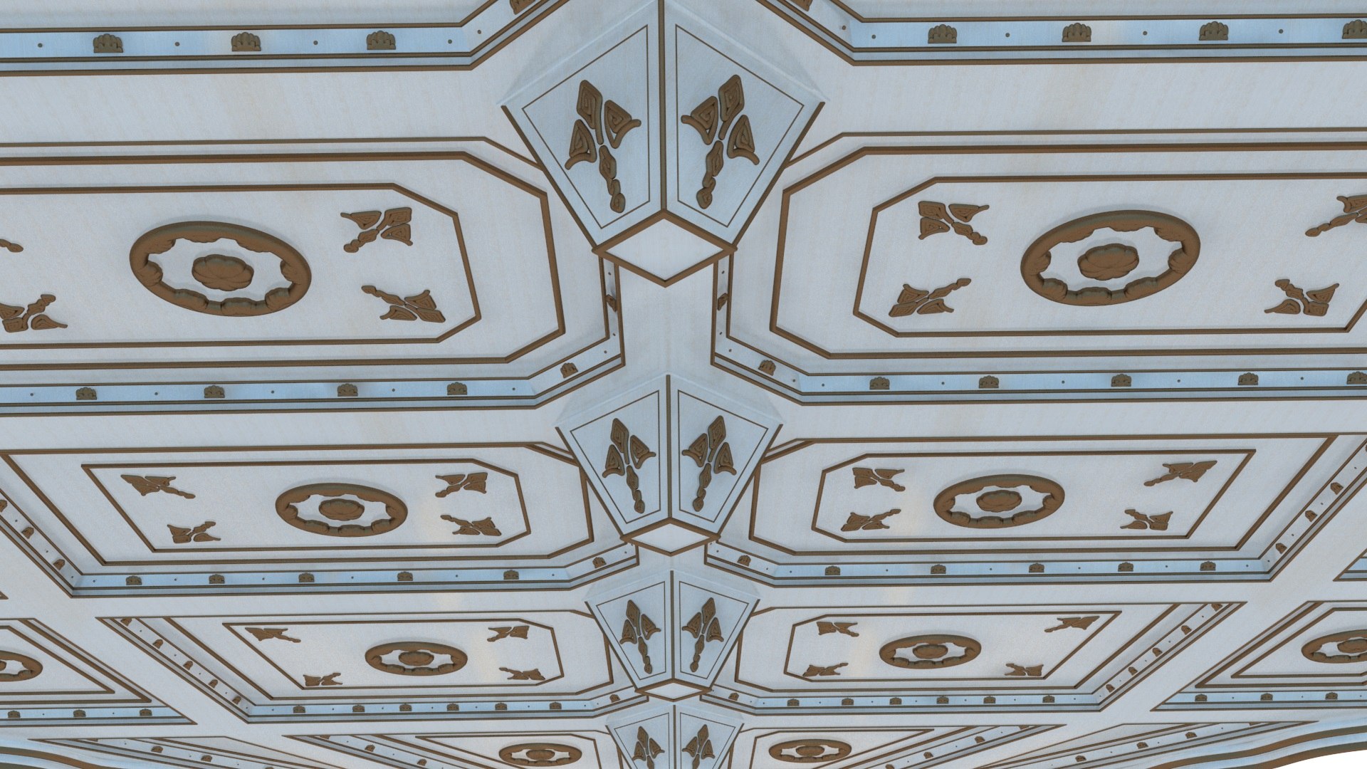 Theatre Ceiling 3D - TurboSquid 2040228