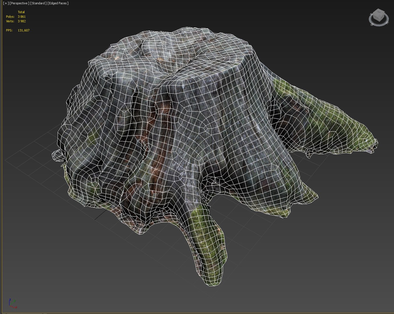 Scanned Nature Tree Stump 3D Model - TurboSquid 1191498