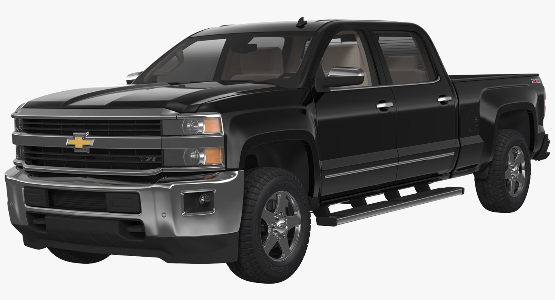 Chevrolet Silverado 2015 3D model preview