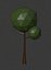 trees nature forest 3D model