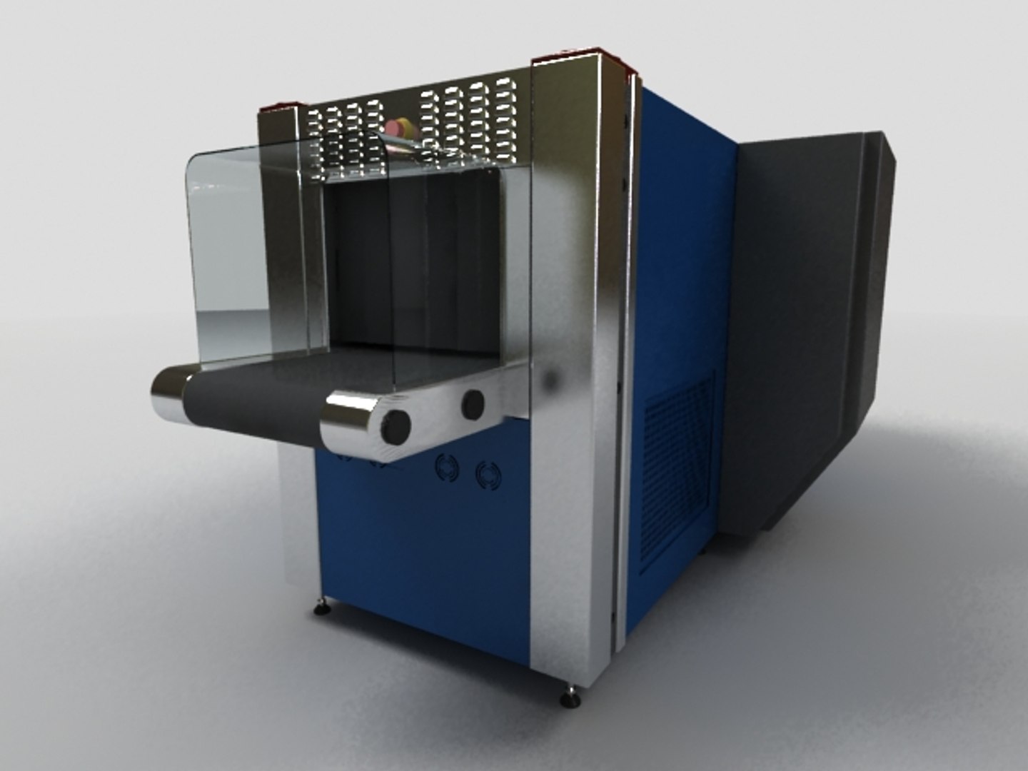 Airport Scanning Machine 3d Model