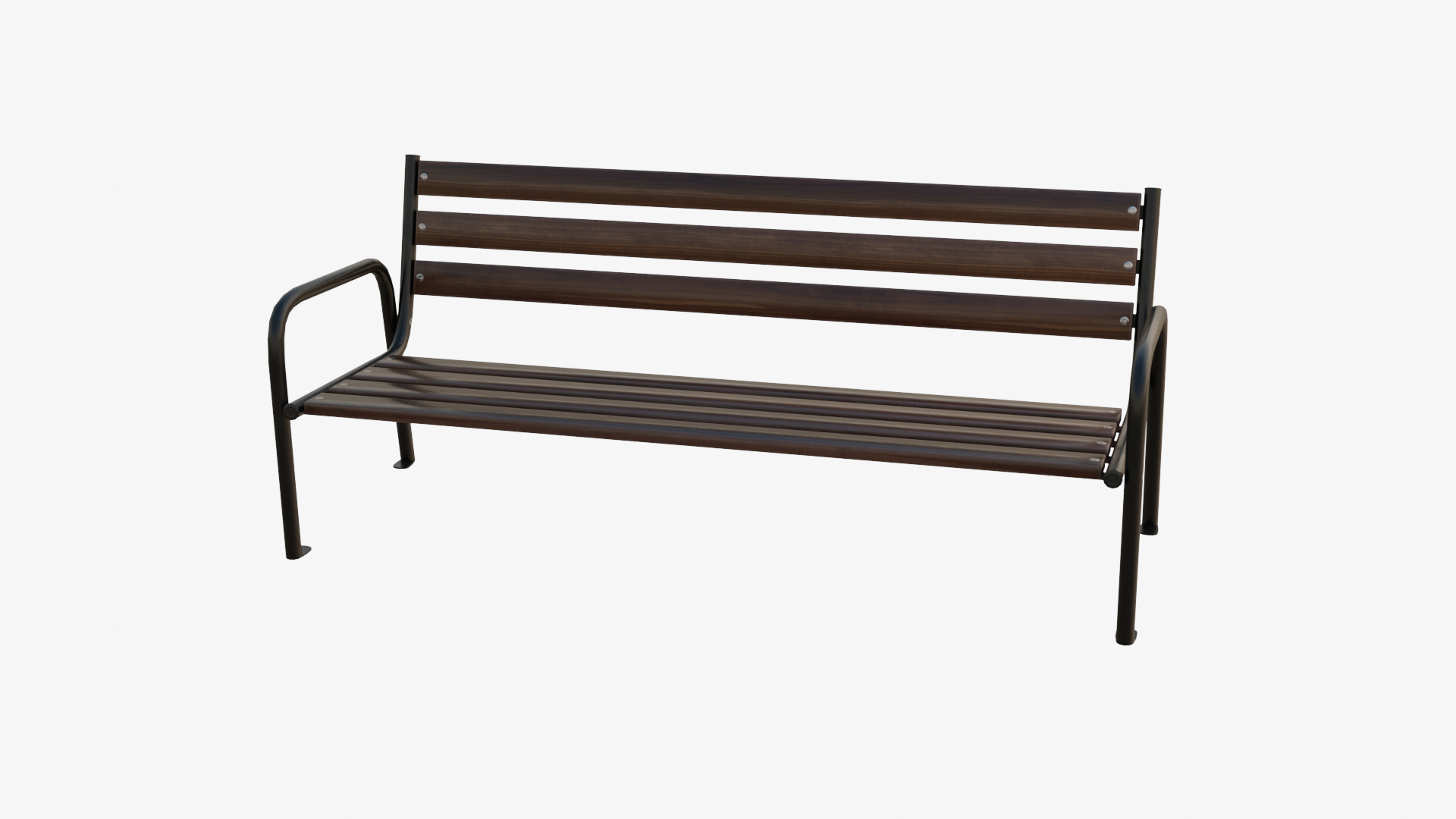 Park Bench 3D Model - TurboSquid 1539522