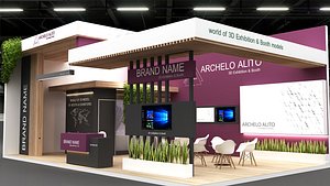 3D stall booth