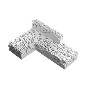 3d n-omino l-block 5 model