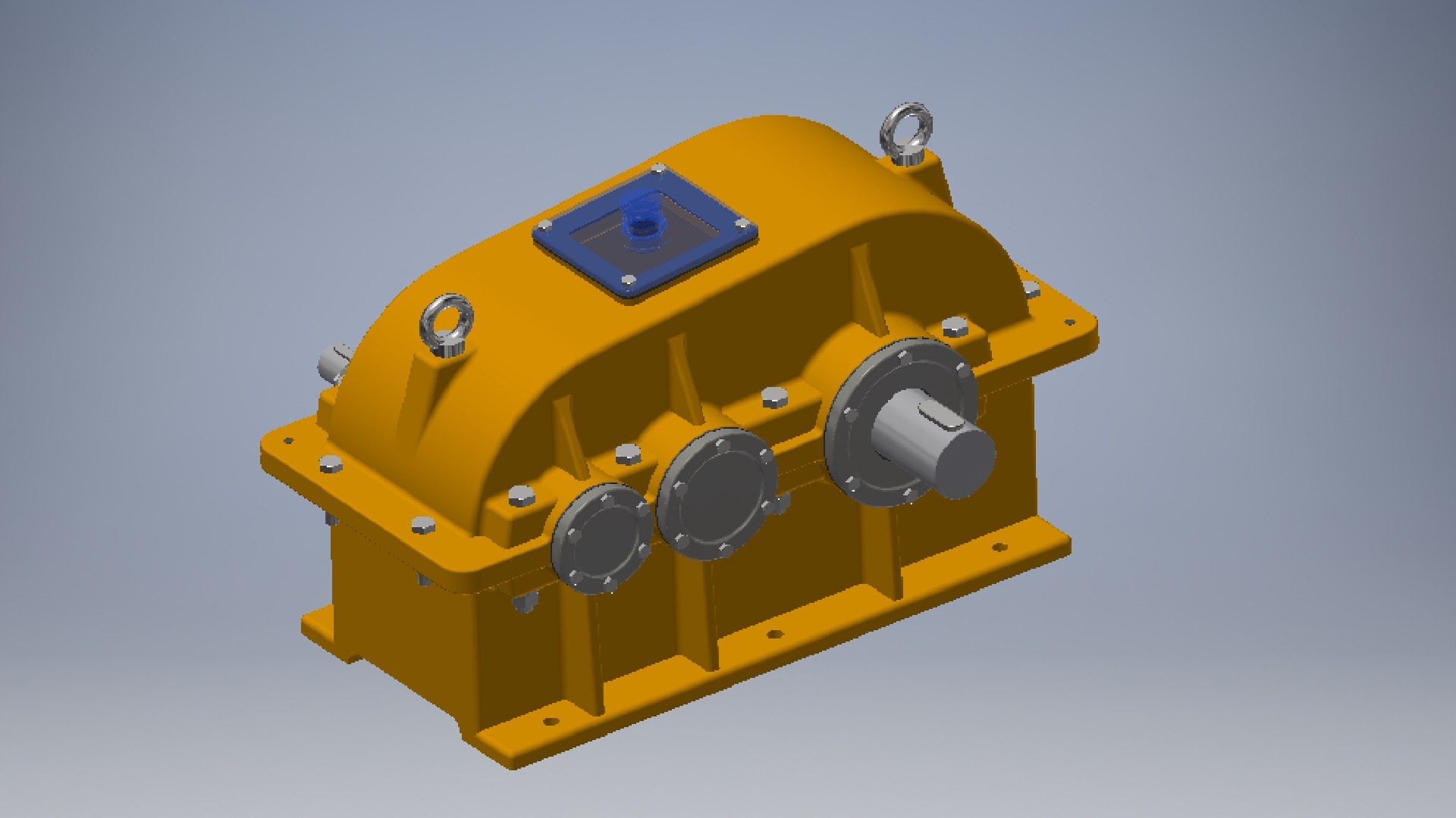 3D Model Speed Reducer Gearbox 3D Model TurboSquid 2100914
