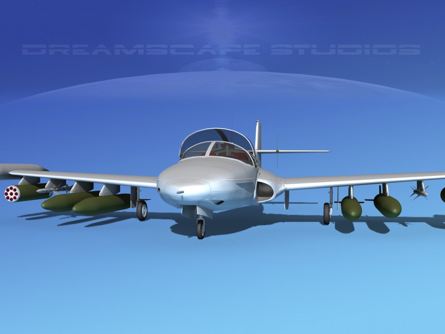 3d Cessna A-37 Dragonfly