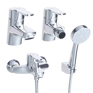 set faucets roca victoria 3D model