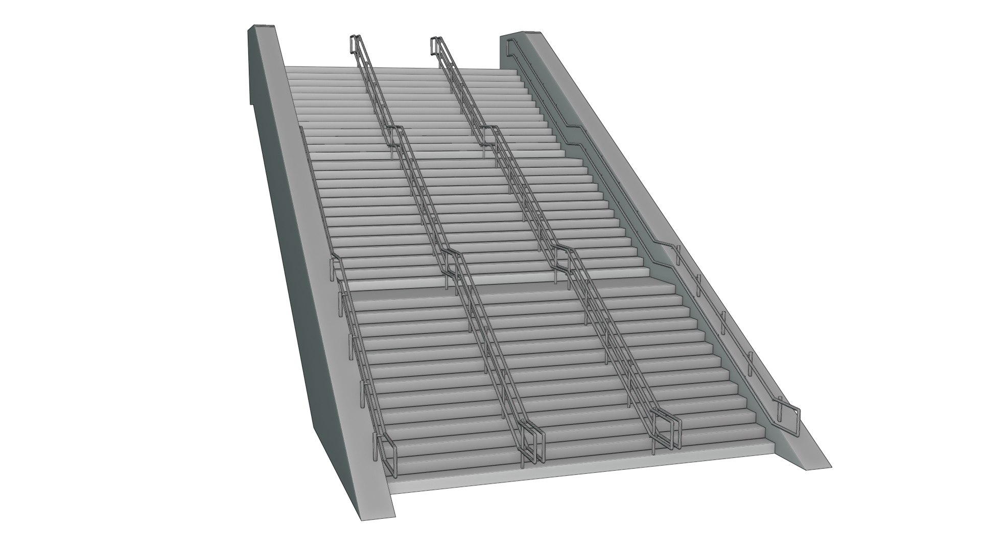 Staircase 03 Model - TurboSquid 2179787