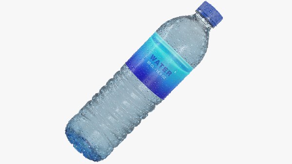 Water Bottle 50 CL 16 OZ | 3D model