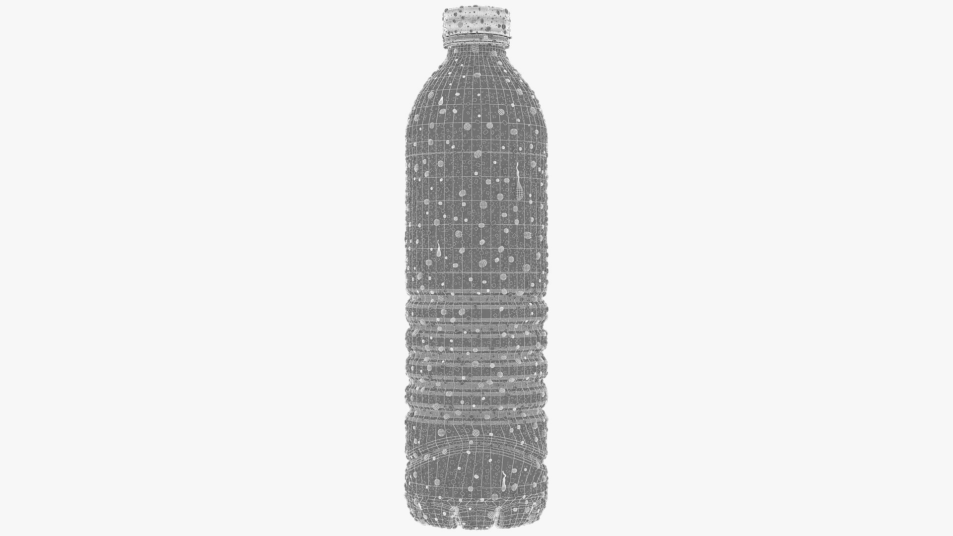 Water Bottle 50 CL 16 OZ | 3D model