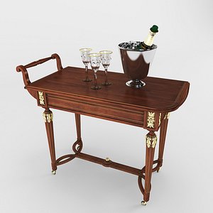 3d max serving table