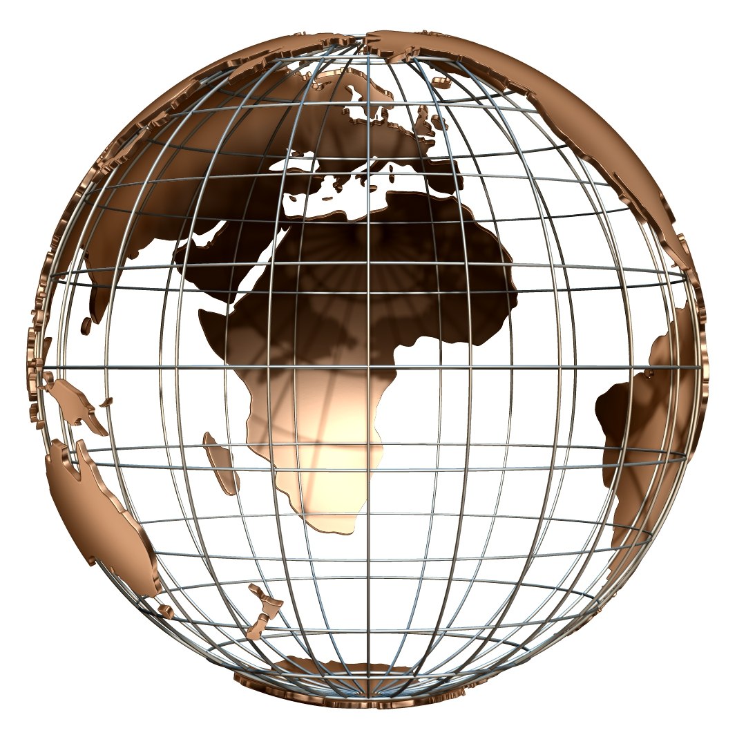 3D Globe Earth Model - TurboSquid 1388359