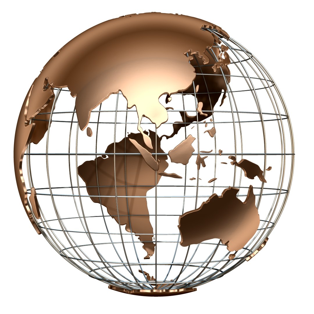 3D Globe Earth Model - TurboSquid 1388359